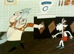 ماجراهای بز ناقلا (کشتی و غذا)